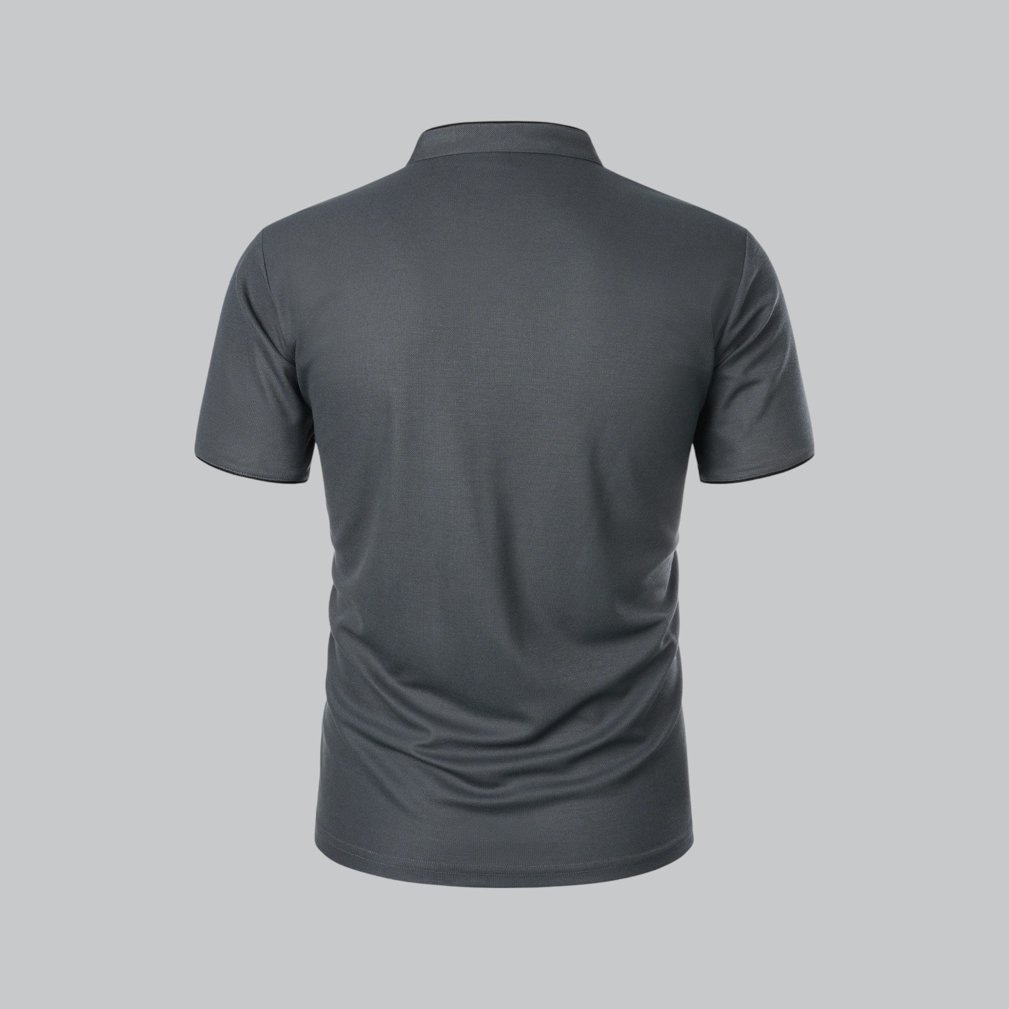 Polo sin cuello para hombre – estilo clásico para cualquier ocasión
