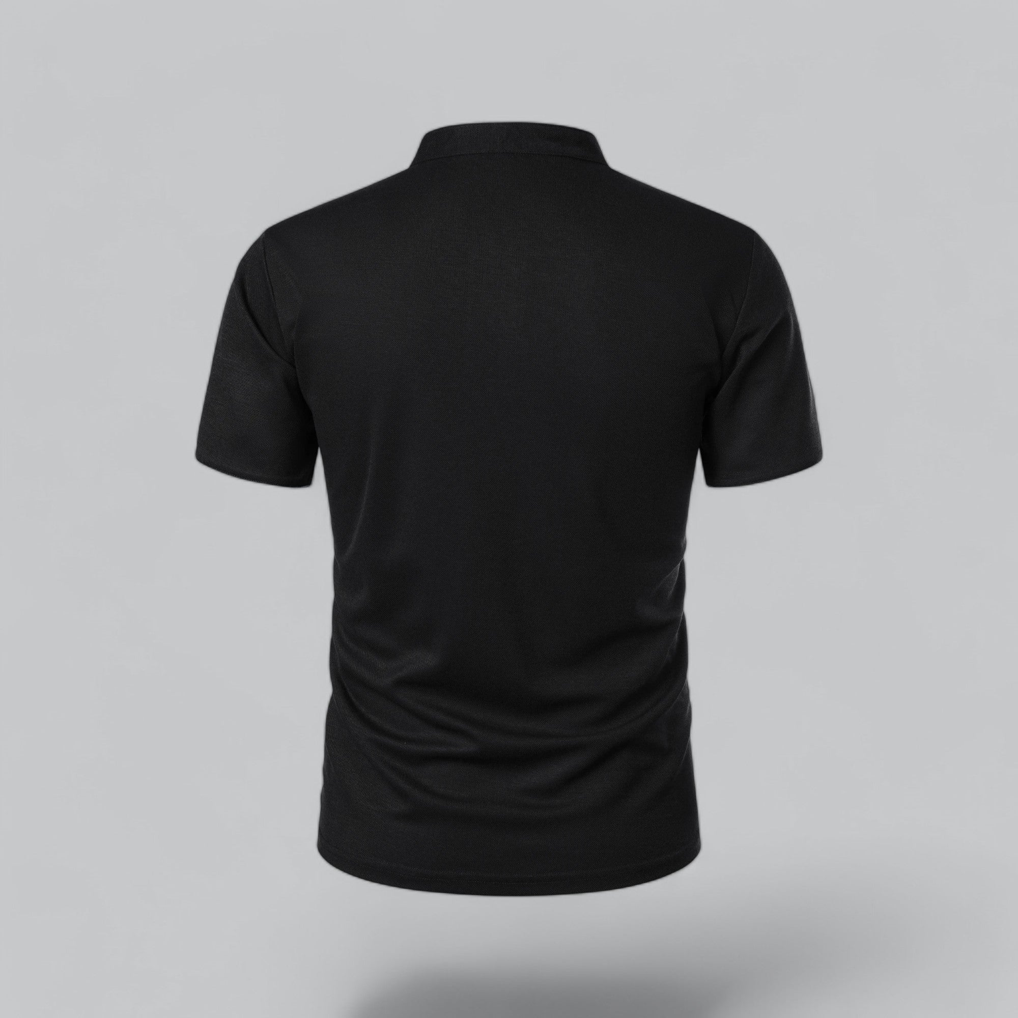 Polo sin cuello para hombre – estilo clásico para cualquier ocasión