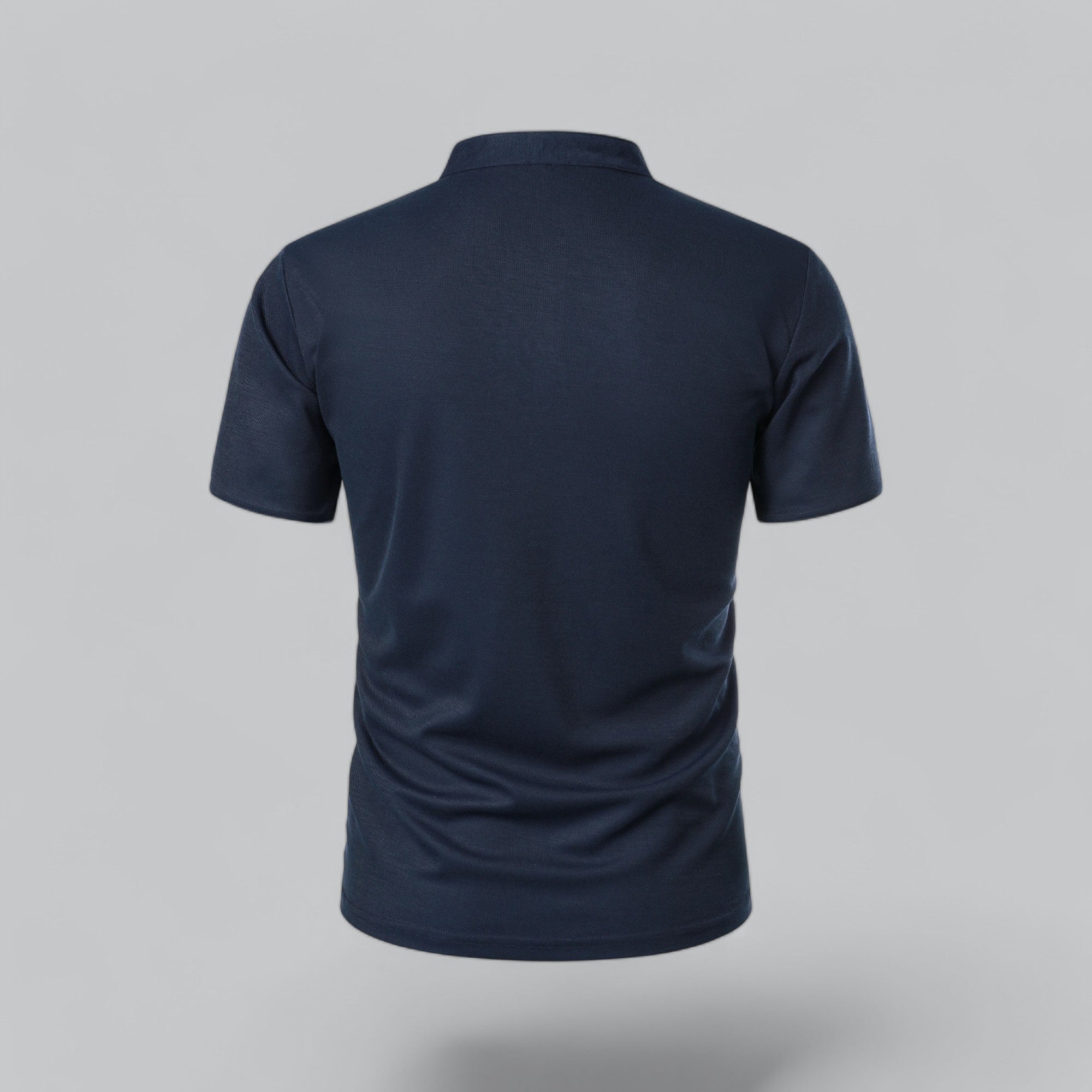 Polo sin cuello para hombre – estilo clásico para cualquier ocasión