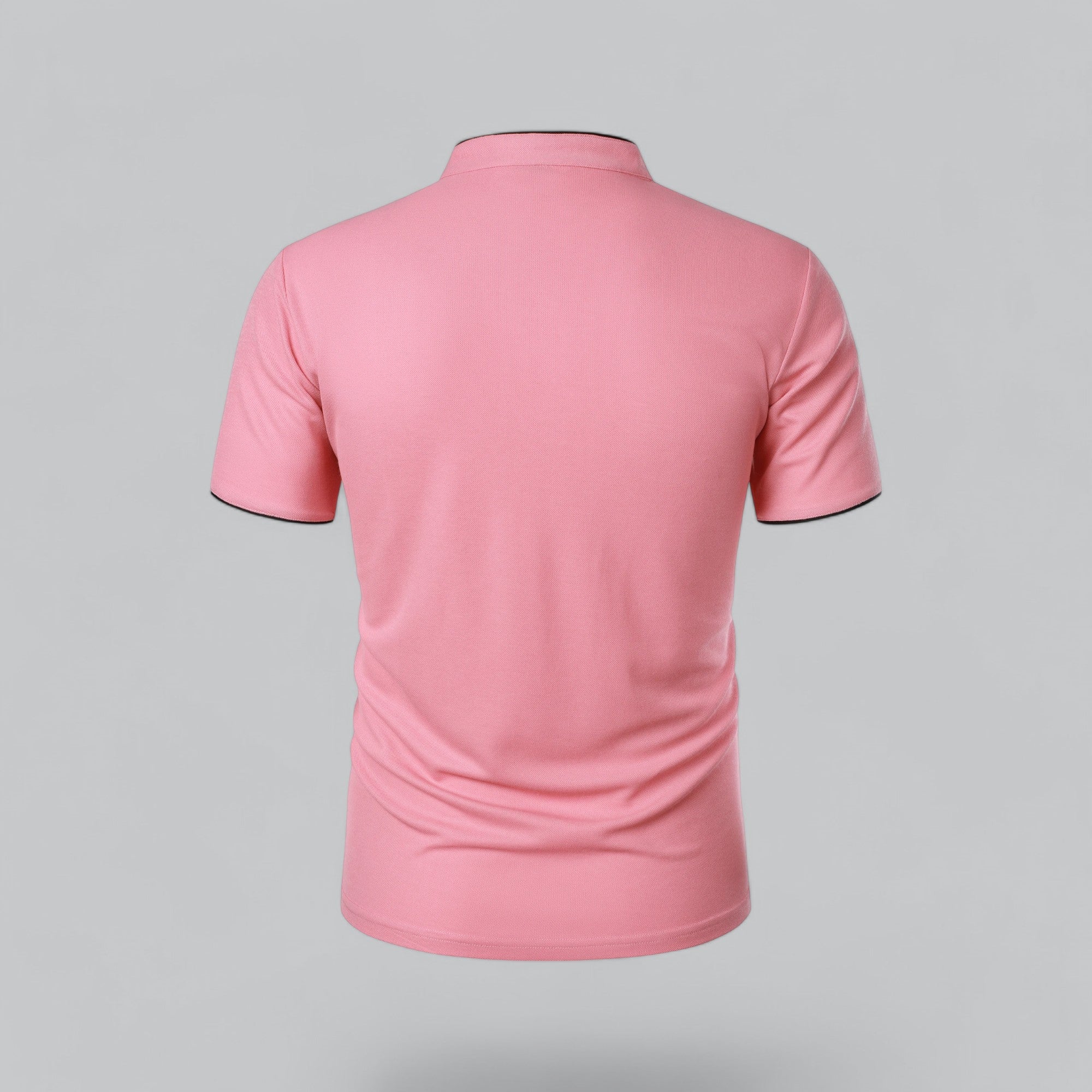 Polo sin cuello para hombre – estilo clásico para cualquier ocasión