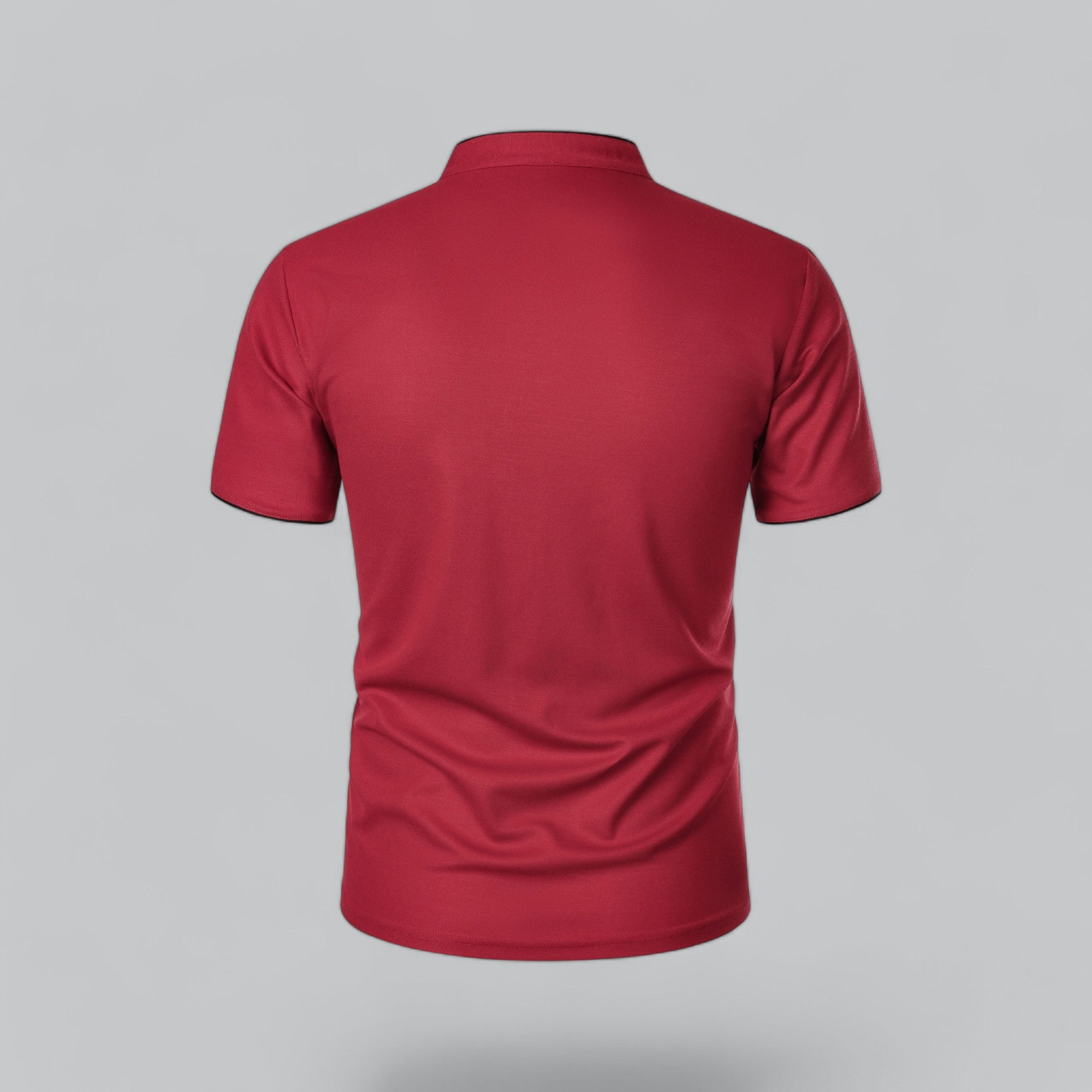 Polo sin cuello para hombre – estilo clásico para cualquier ocasión