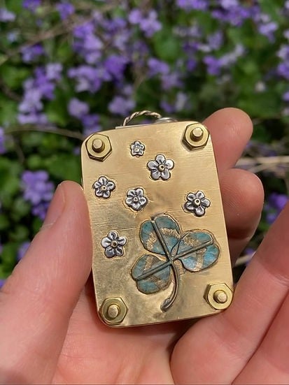 Prensa mini para flores