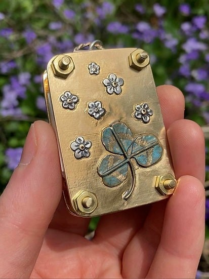 Prensa mini para flores