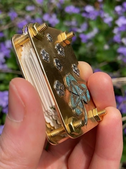 Prensa mini para flores