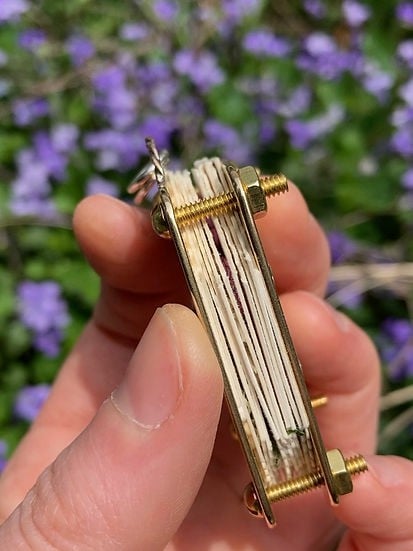 Prensa mini para flores