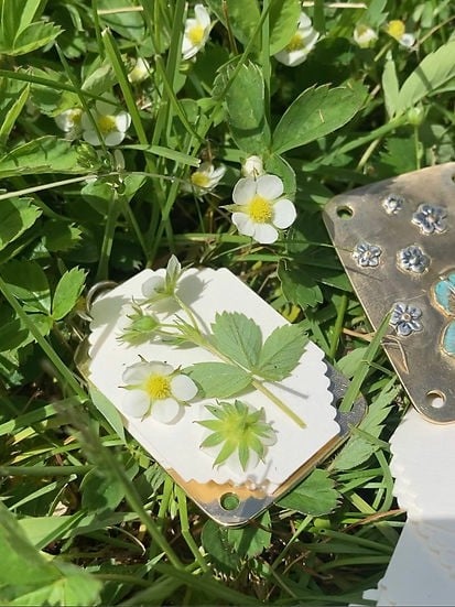 Prensa mini para flores