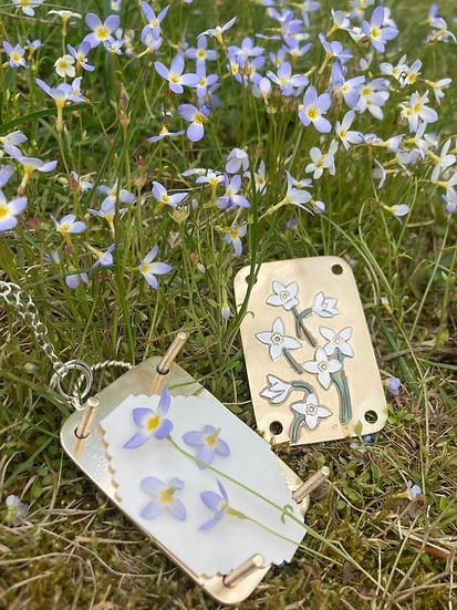 Prensa mini para flores