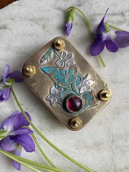 Prensa mini para flores