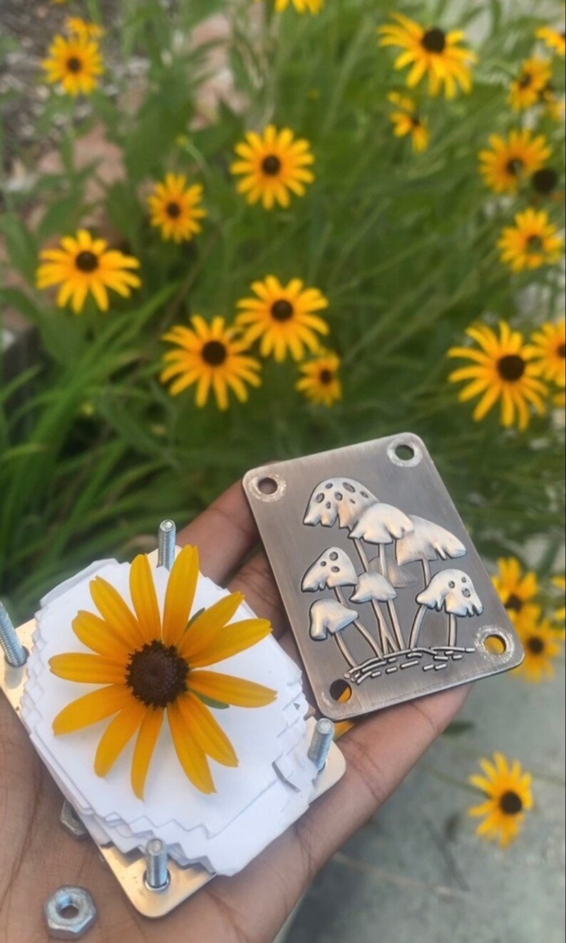Prensa mini para flores