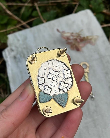 Prensa mini para flores