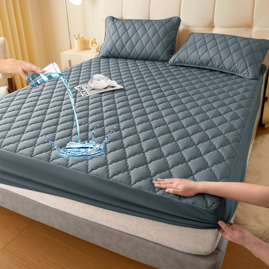 Protector de colchón impermeable y anti-orina, poliéster + revestimiento impermeable TPU