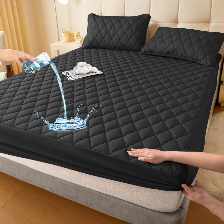 Protector de colchón impermeable y anti-orina, poliéster + revestimiento impermeable TPU