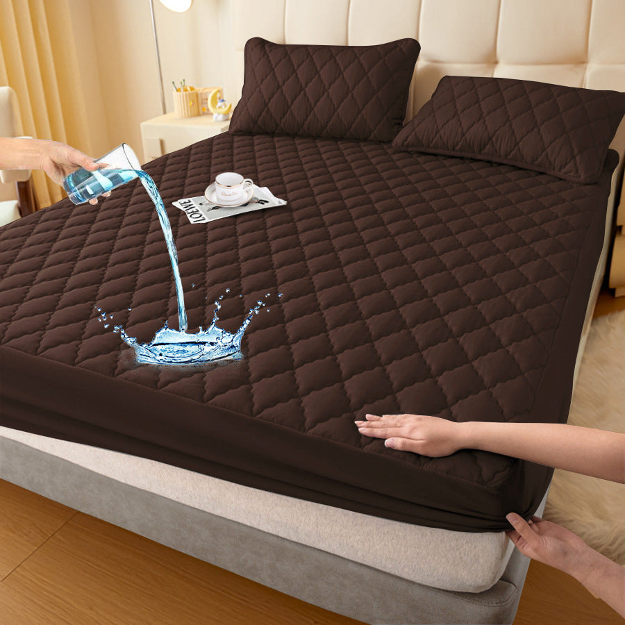 Protector de colchón impermeable y anti-orina, poliéster + revestimiento impermeable TPU