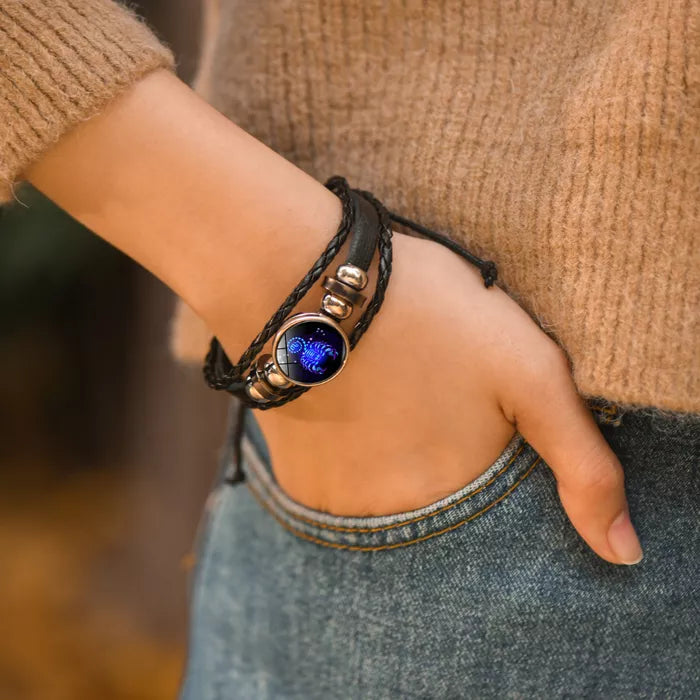 Pulsera Inner Balance de lapislázuli y sodalita para protección energética