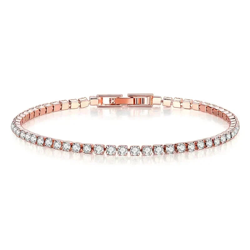 Pulsera tennis de plata de ley – elegancia atemporal con un toque urbano