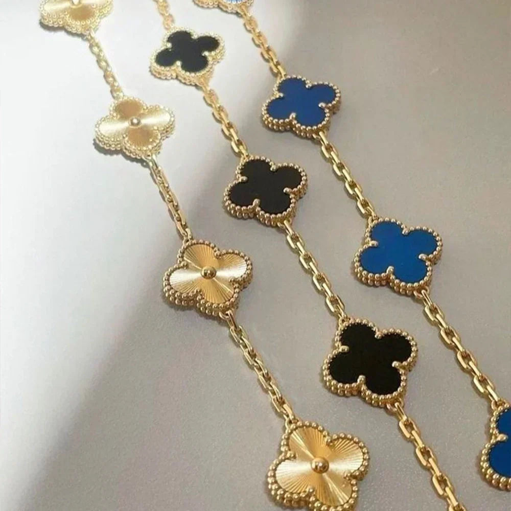 Pulsera trébol de la suerte