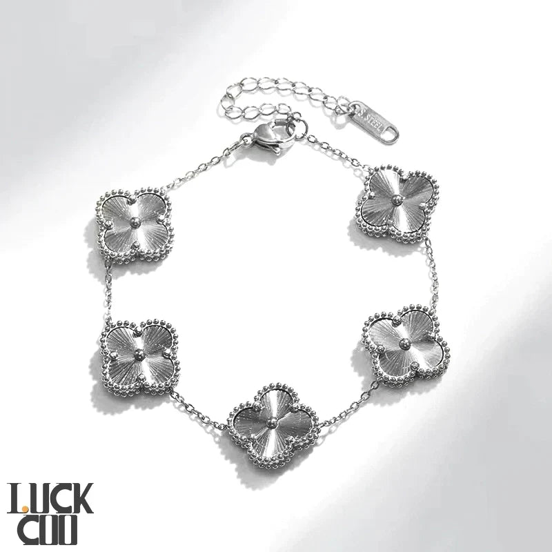 Pulsera trébol de la suerte