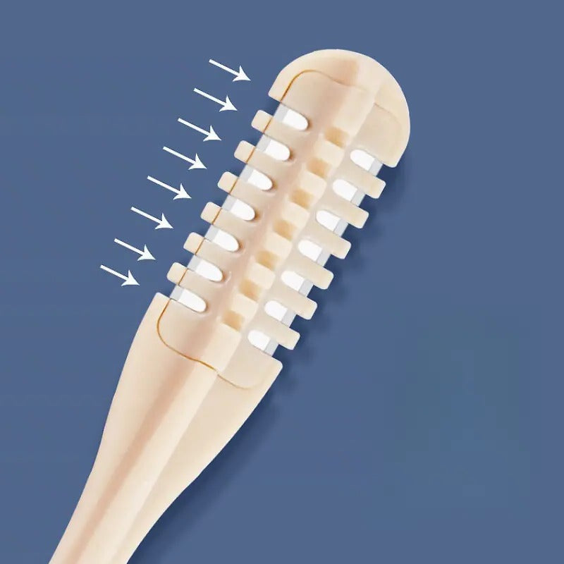Recortador de pelos de nariz compacto con cabezal giratorio 360° – Precisión para hombres y mujeres