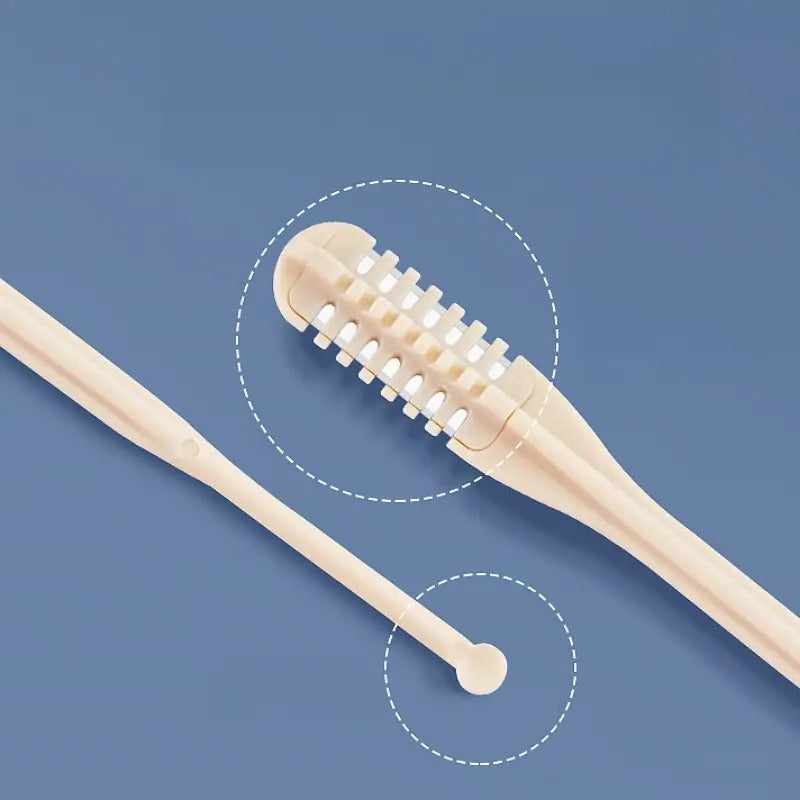 Recortador de pelos de nariz compacto con cabezal giratorio 360° – Precisión para hombres y mujeres