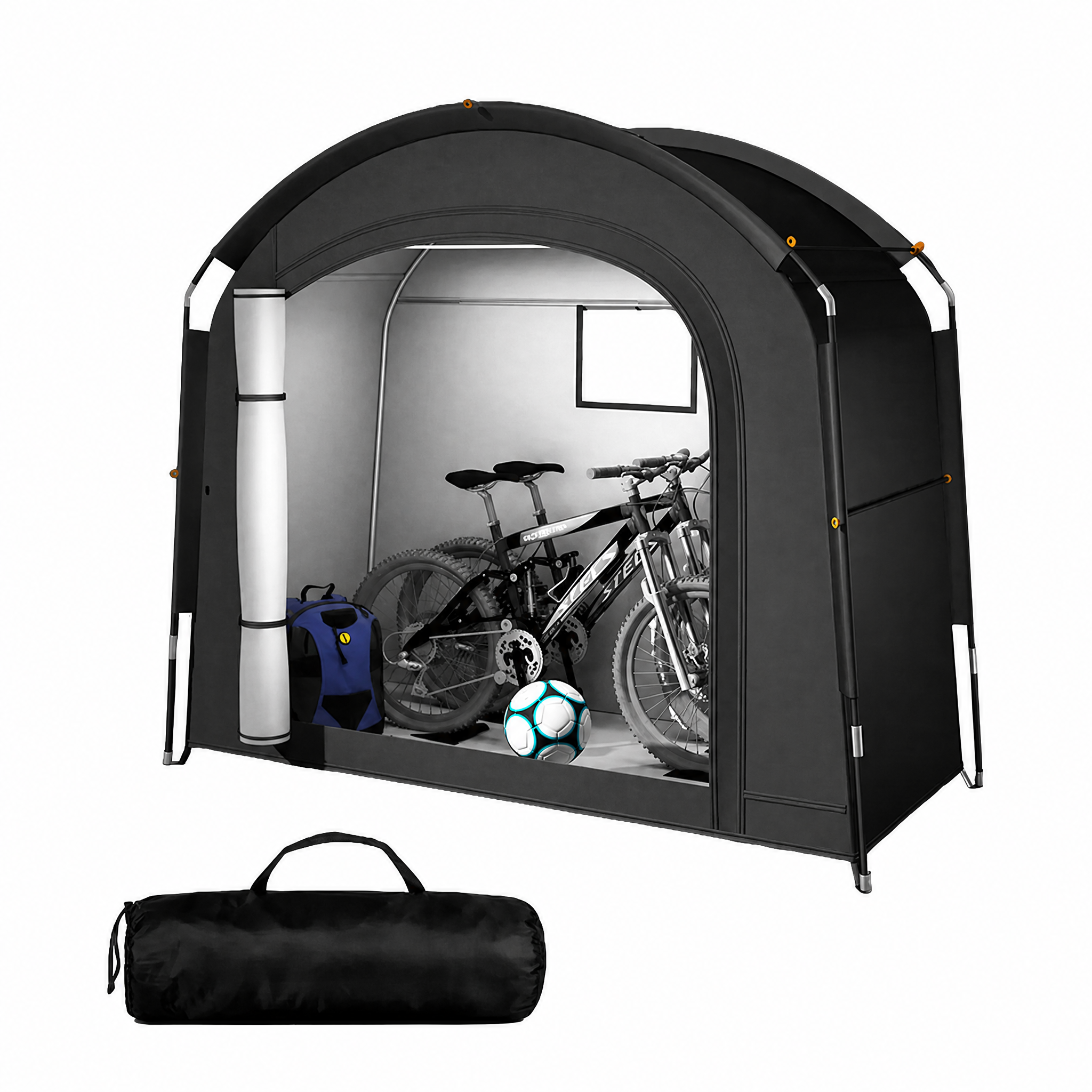 Refugio portátil impermeable para almacenamiento exterior