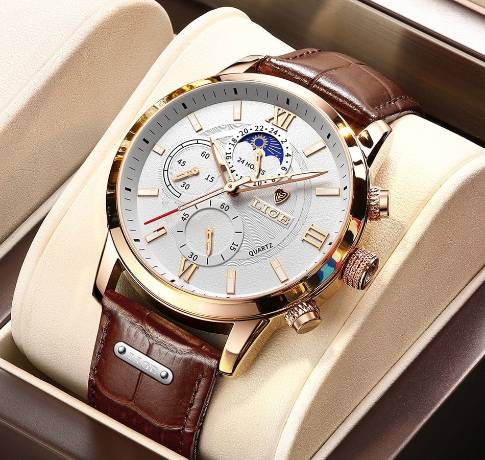 Reloj cronógrafo vintage Enzo para hombre