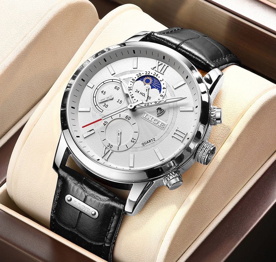 Reloj cronógrafo vintage Enzo para hombre