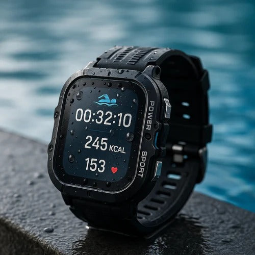 Reloj deportivo resistente al agua