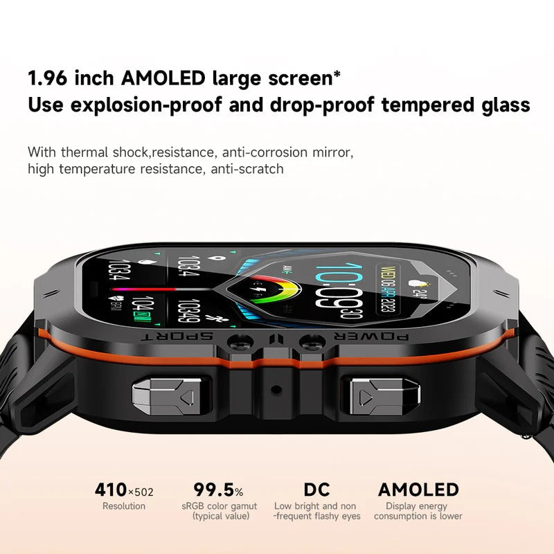 Reloj deportivo resistente al agua