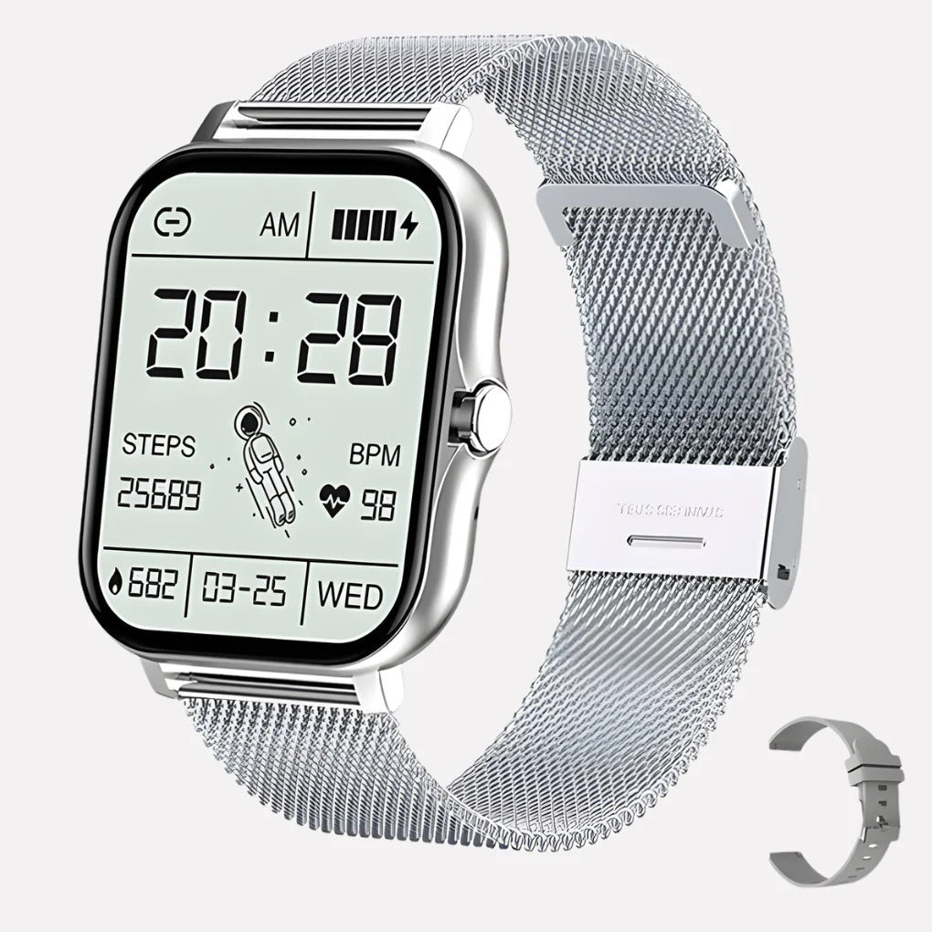 Reloj inteligente de uso diario con GPS integrado y detección automática de caídas