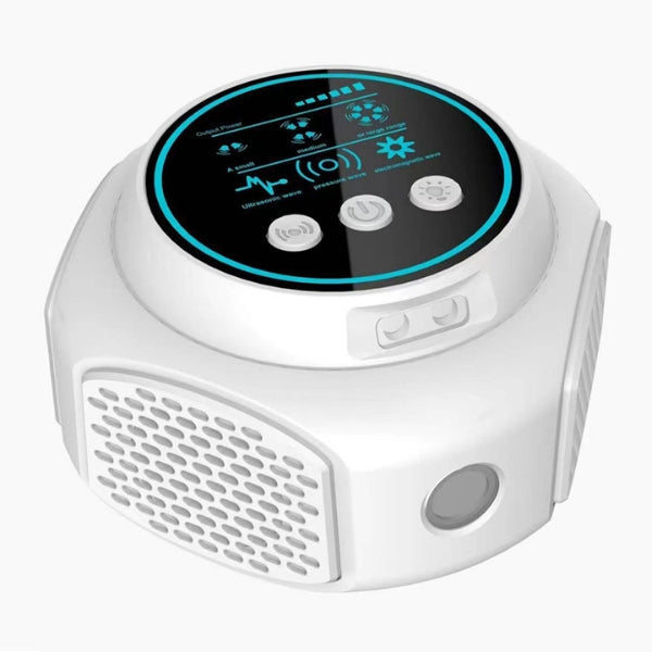 Repelente ultrasónico de abejas y avispas sin químicos con cobertura 360° para hogar y exterior