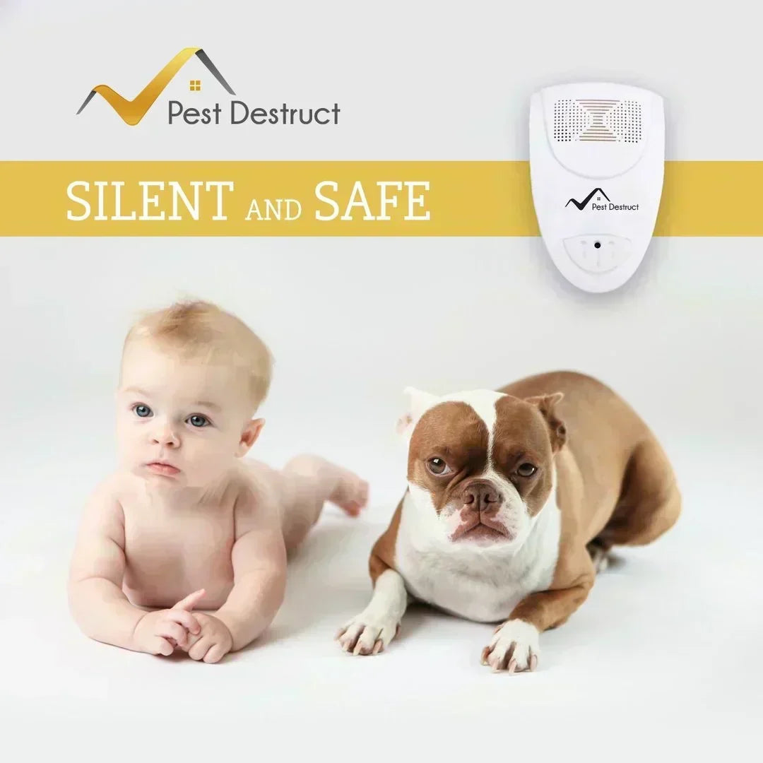 Repelente ultrasónico de chinches AstraShield para el hogar