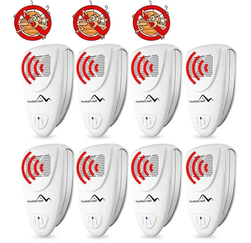 Repelente ultrasónico de chinches enchufable para control de plagas seguro y eficaz