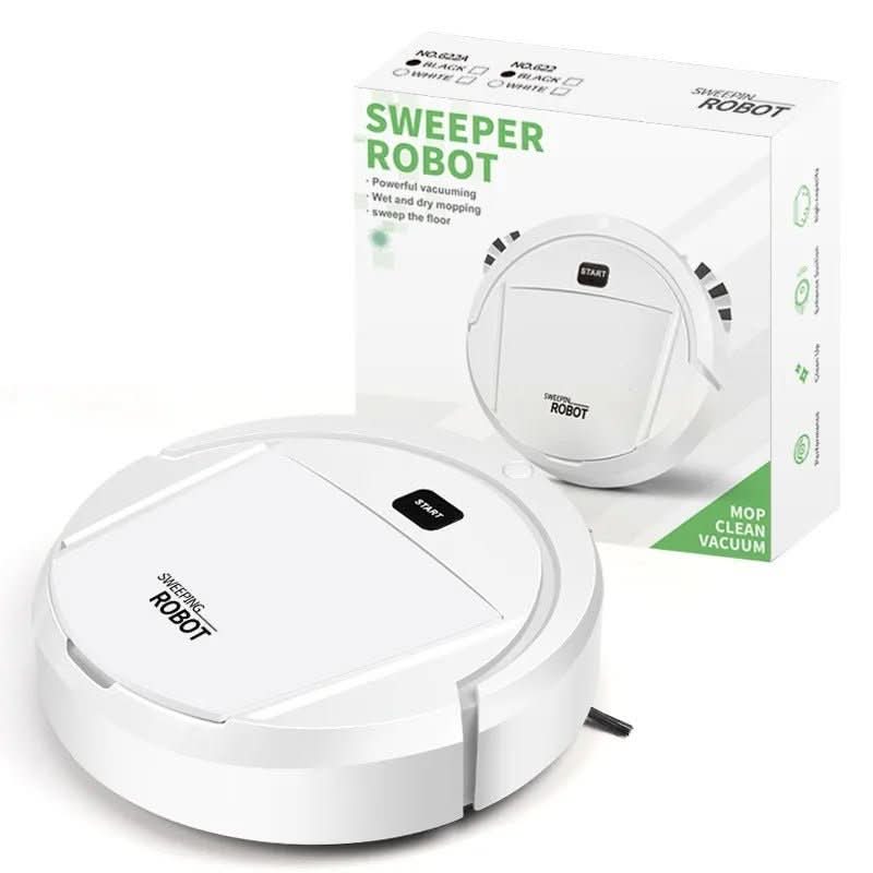 Robot aspirador con detección de obstáculos, silencioso, hasta 180 m², con filtro