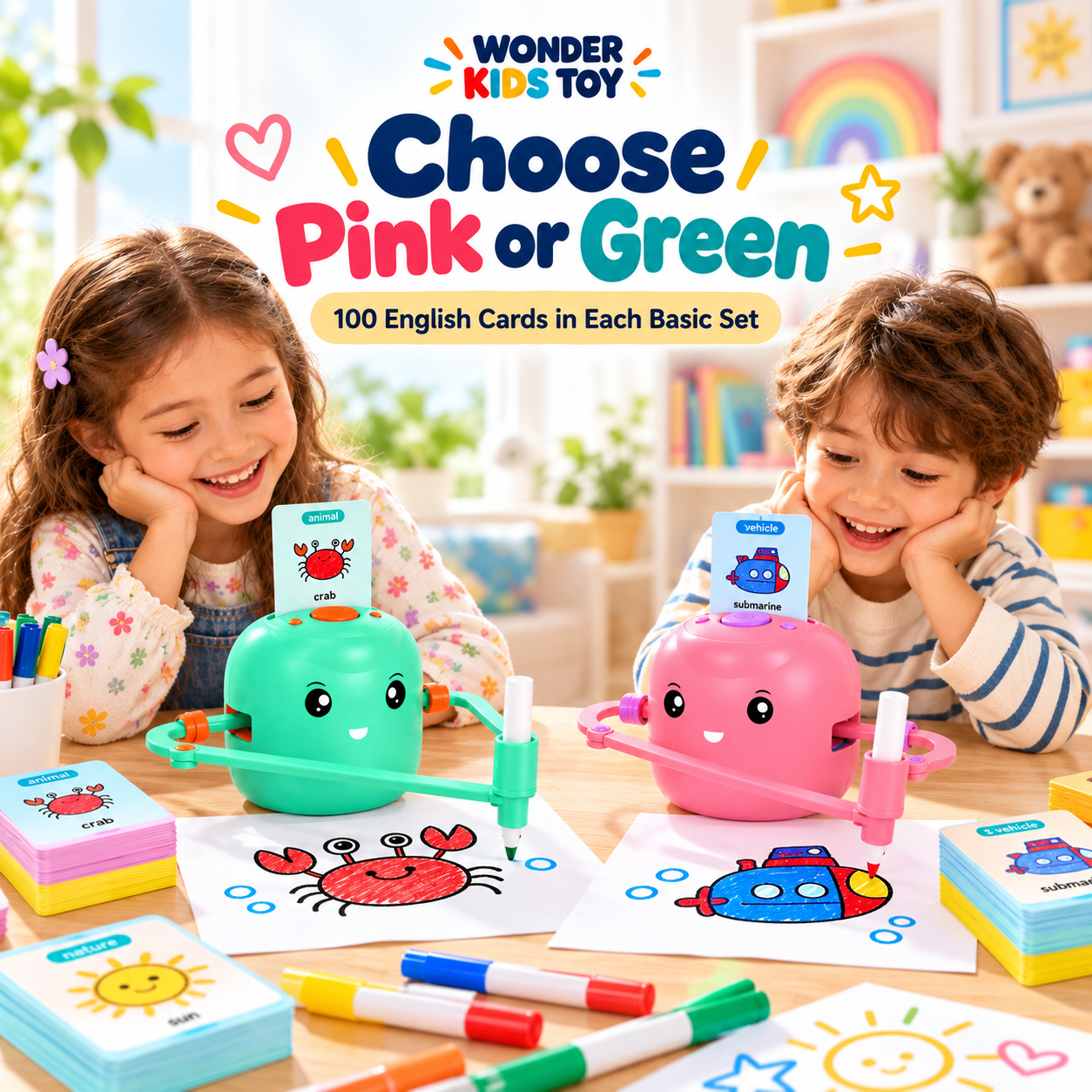 Robot de dibujo automático para niños