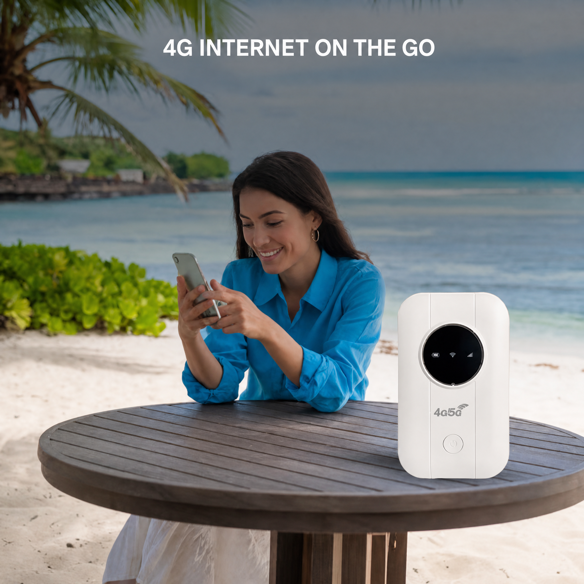 Router WiFi móvil | Hotspot 4G LTE | Rápido y portátil