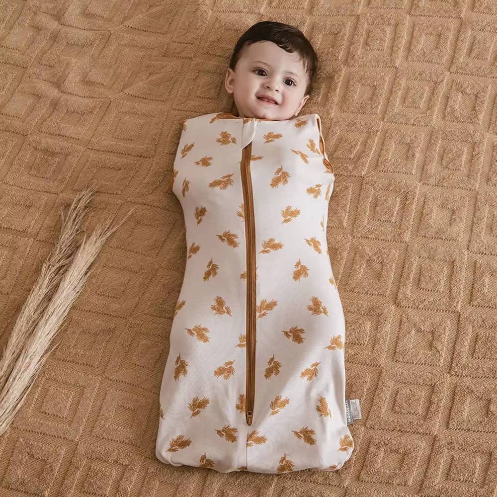 Saco de dormir floral para recién nacidos y bebés
