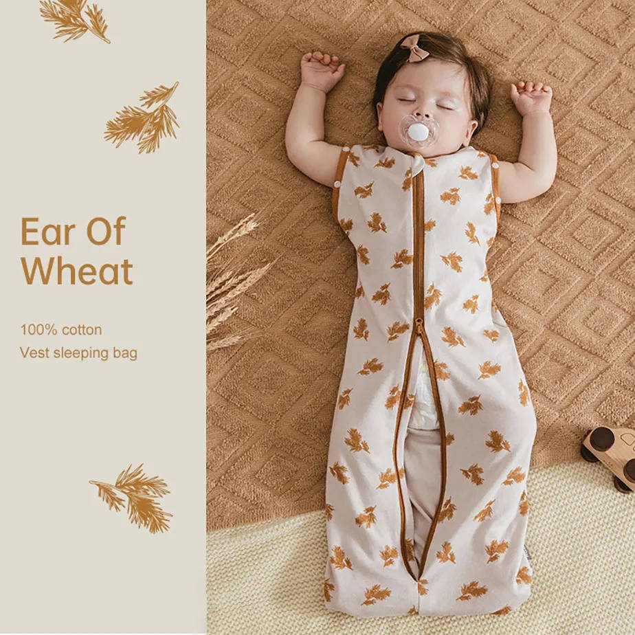Saco de dormir floral para recién nacidos y bebés