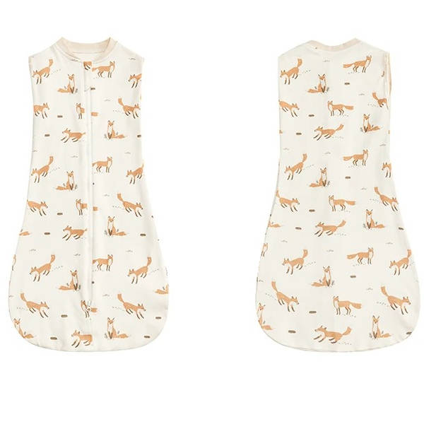 Saco de dormir floral para recién nacidos y bebés