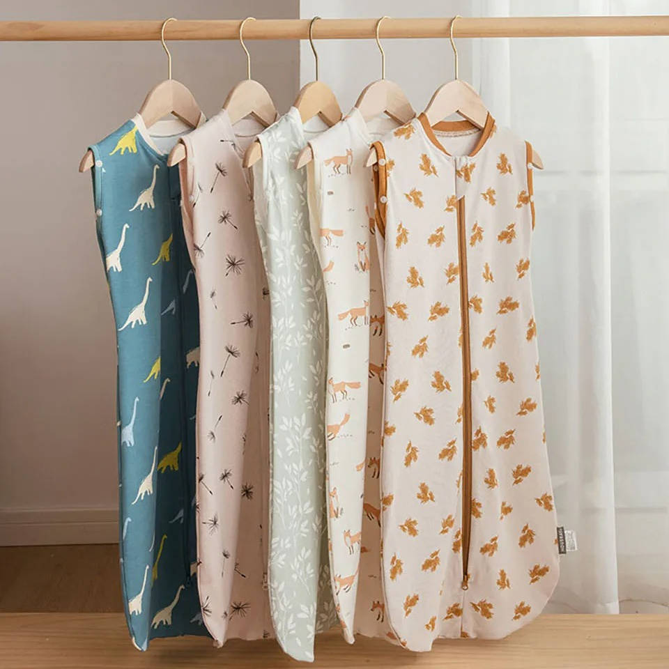 Saco de dormir floral para recién nacidos y bebés
