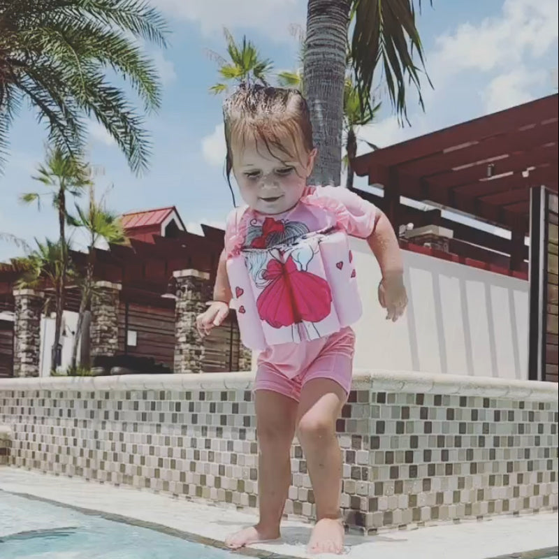 SafeSwim - Chaleco de flotación para niños con libertad de movimiento
