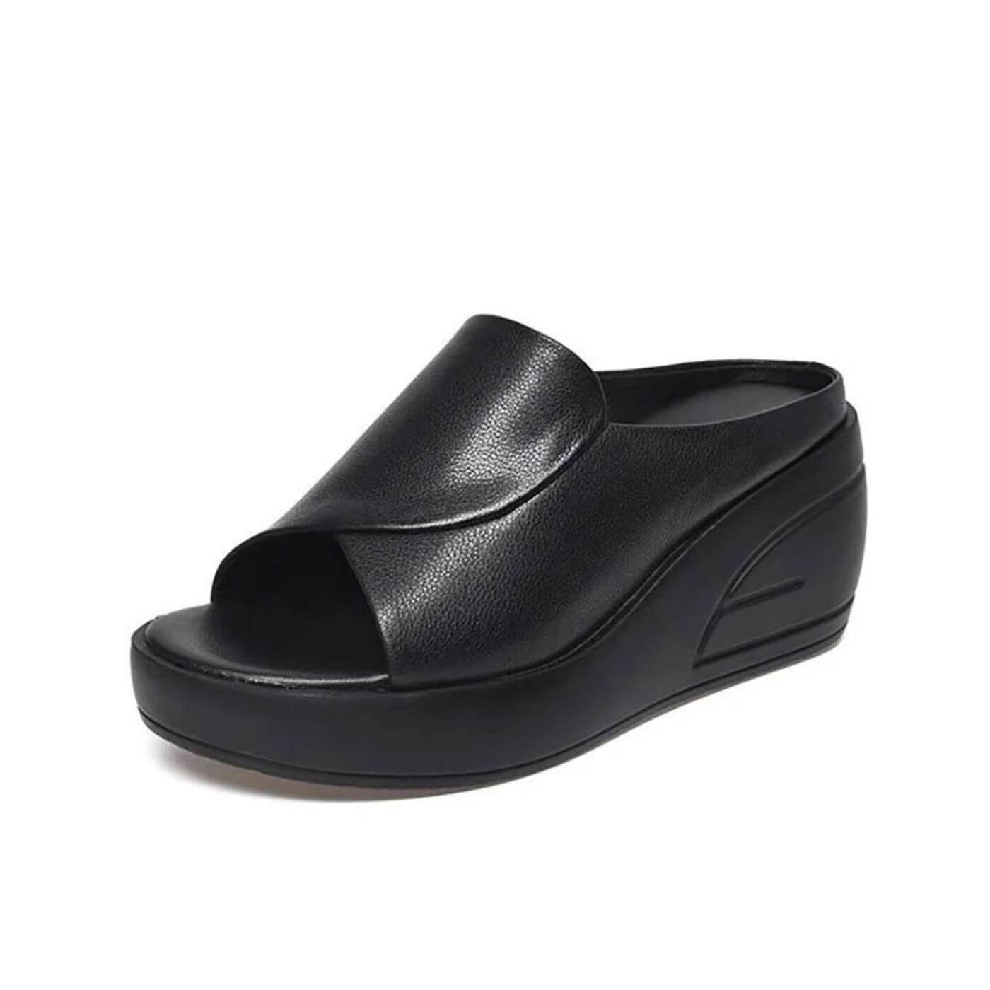 Sandalias de cuña ortopédicas cómodas para mujer