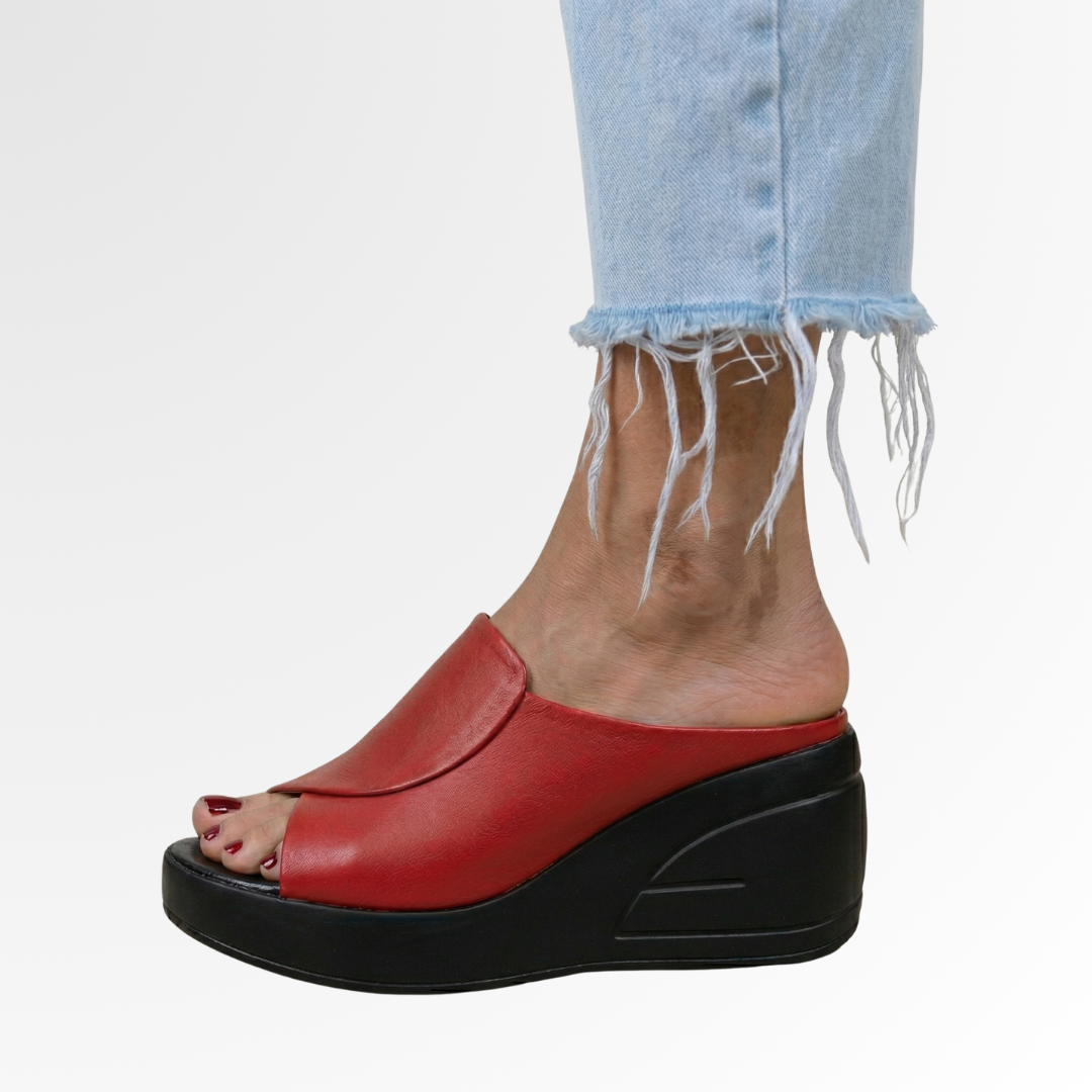 Sandalias de cuña ortopédicas cómodas para mujer