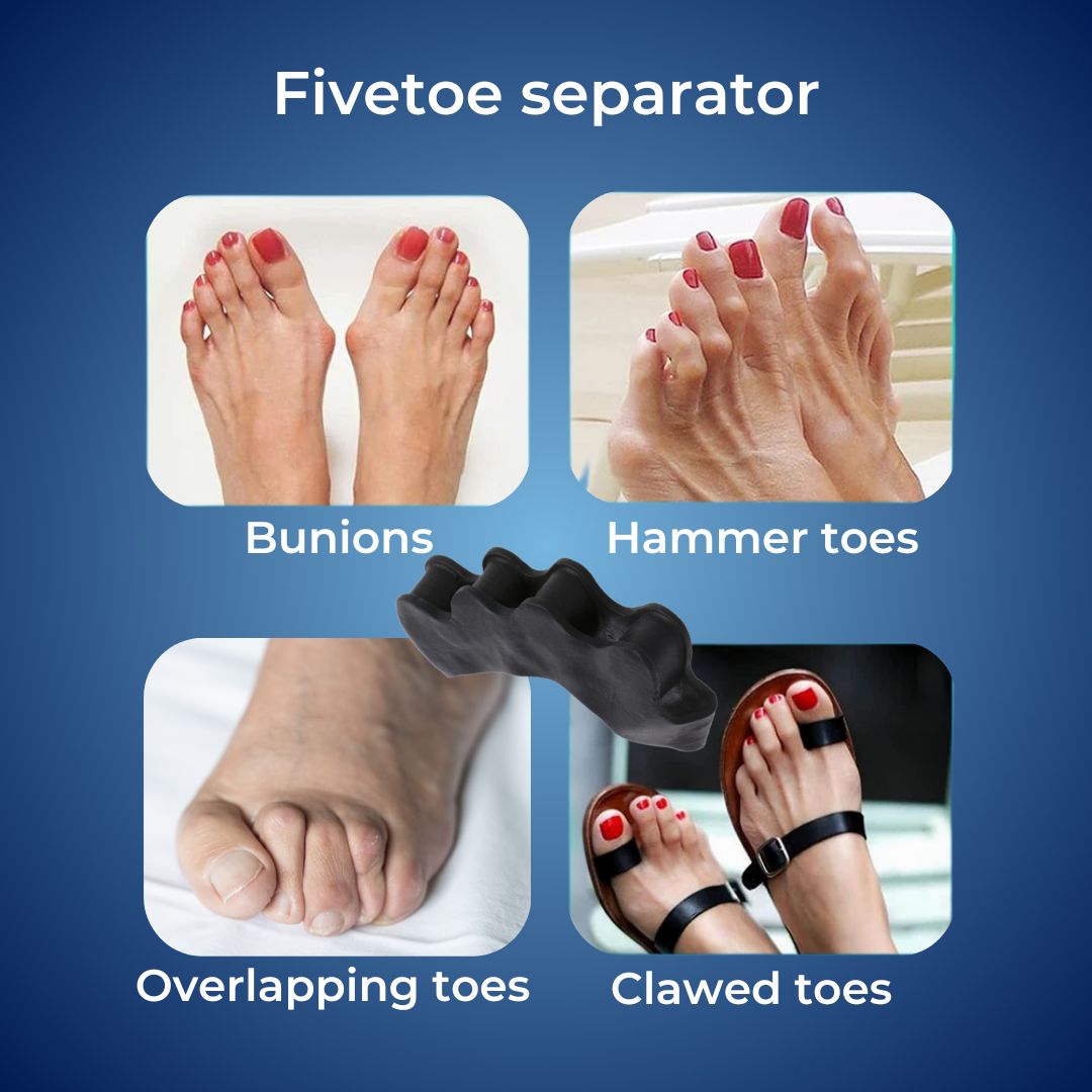 Separador de dedos FlexAlign para realineación y alivio del dolor