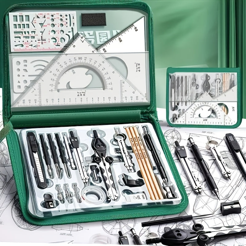 Set de dibujo técnico PrecisionDraft – Duradero y versátil
