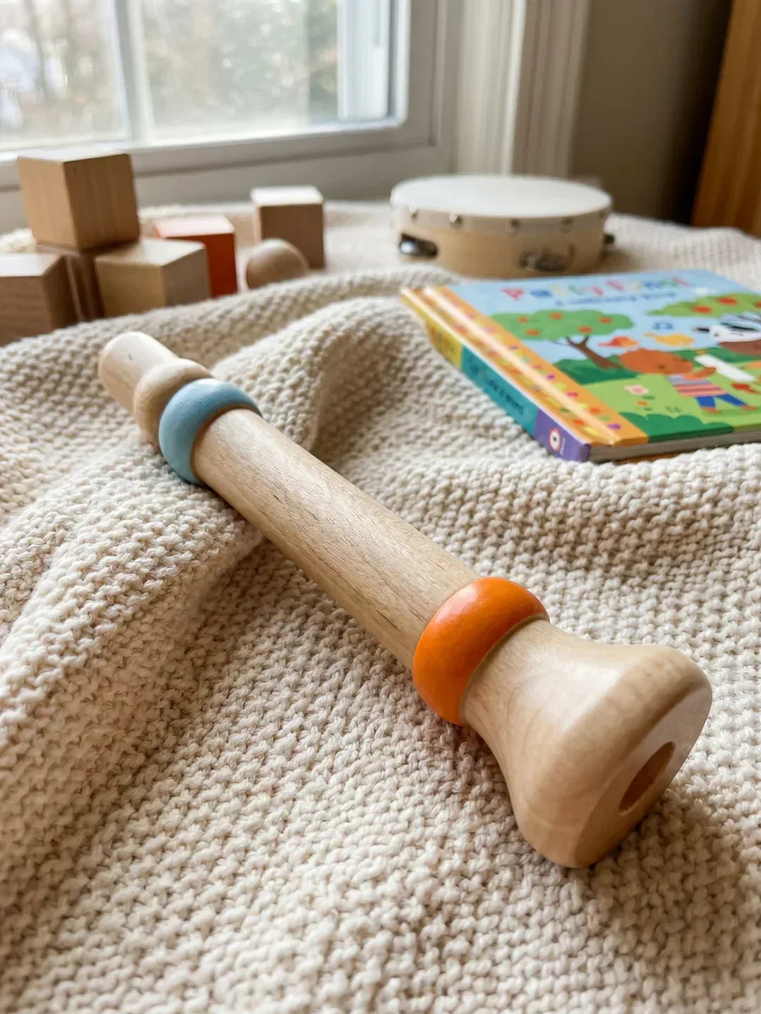 Set Premium de Instrumentos Musicales de Madera para Bebé 7 en 1
