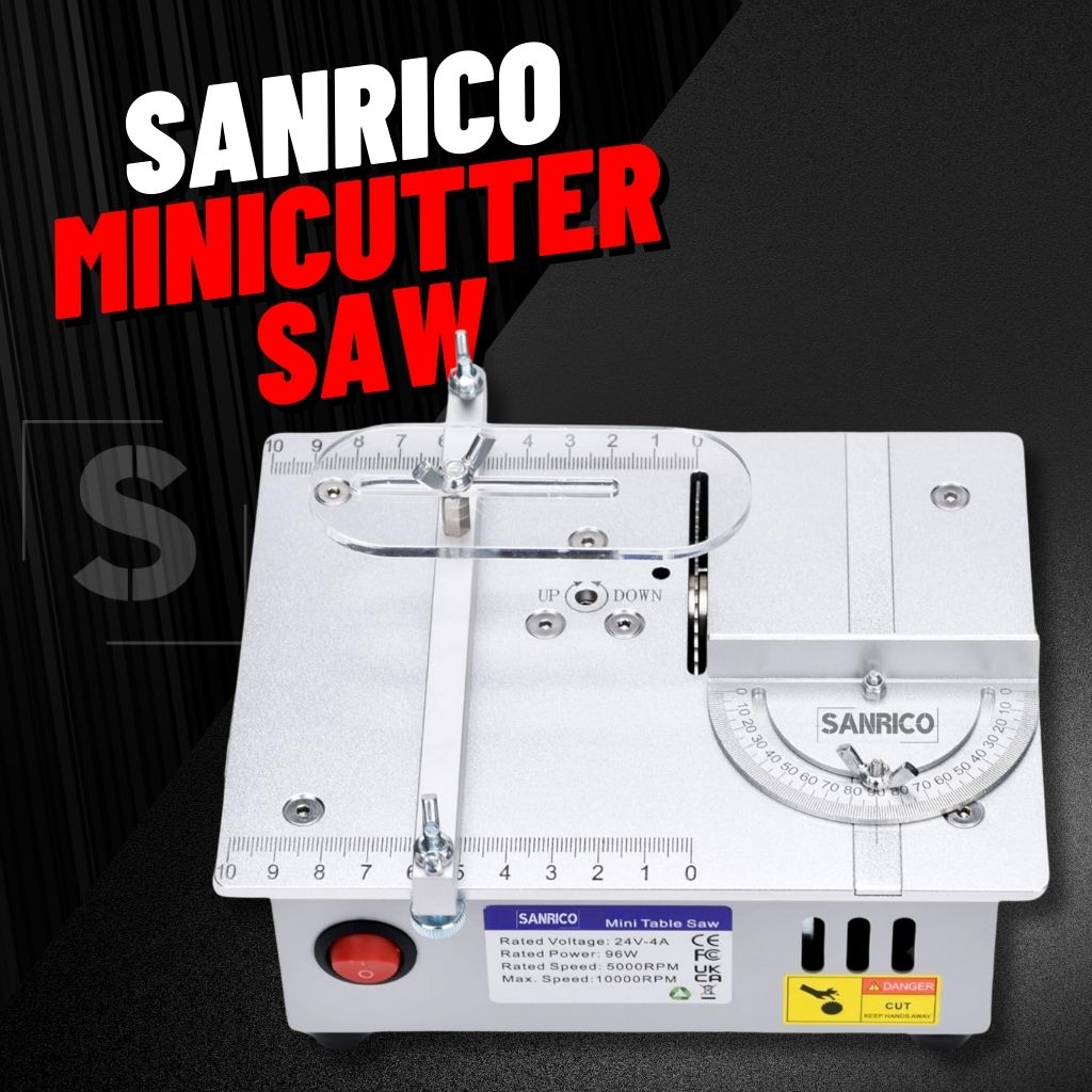 Sierra MiniCutter SANRICO perfecta para proyectos DIY