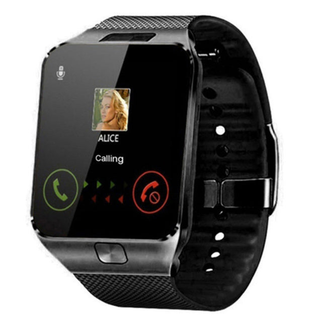 Smartwatch con soporte para tarjeta SIM – Monitor de actividad física Bluetooth, pantalla táctil, cámara y multiidioma