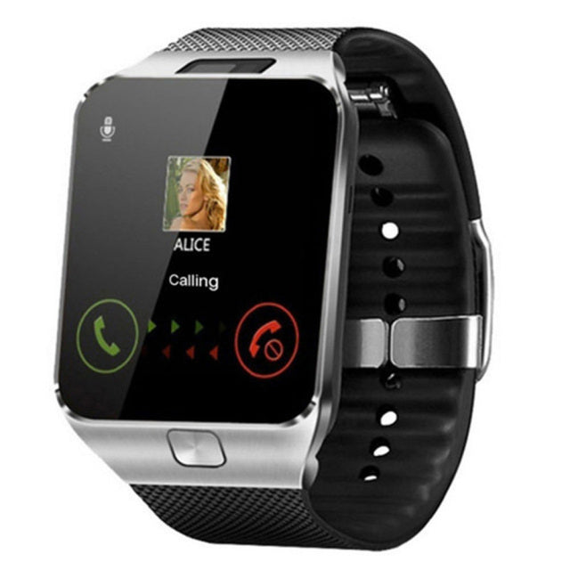 Smartwatch con soporte para tarjeta SIM – Monitor de actividad física Bluetooth, pantalla táctil, cámara y multiidioma