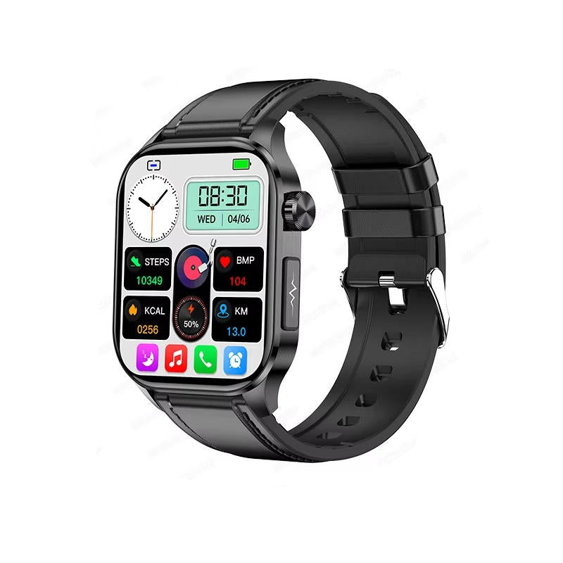 Smartwatch para mayores con control de tensión arterial y gestión de salud
