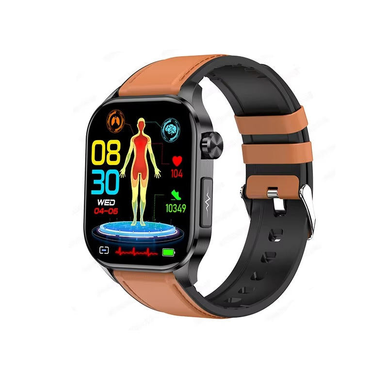 Smartwatch para mayores con control de tensión arterial y gestión de salud